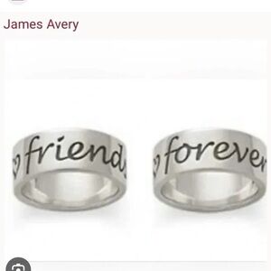 James Avery retired Friend Forever ring